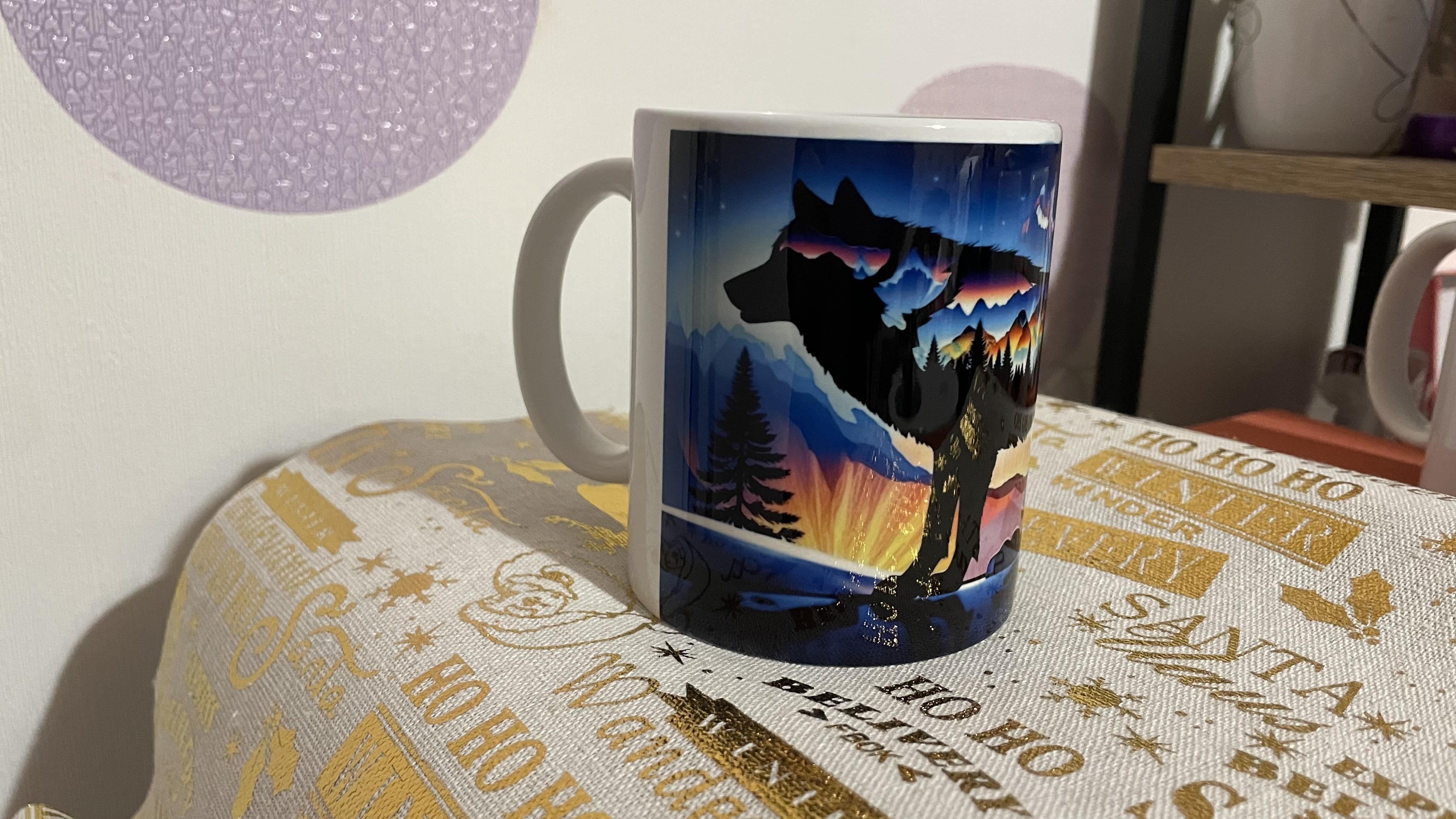 Tasse « loup majestueux « 